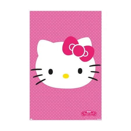 Trends International Hello Kitty - Face Wall Poster