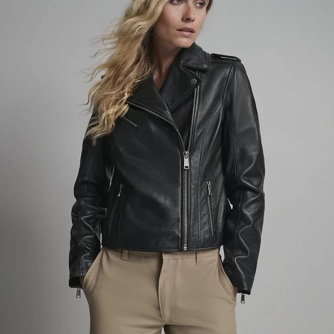 Wilson's Leather Madeline Asymmetrical Leather Jacket