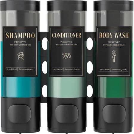 Luxspire Shampoo and Conditioner Dispenser