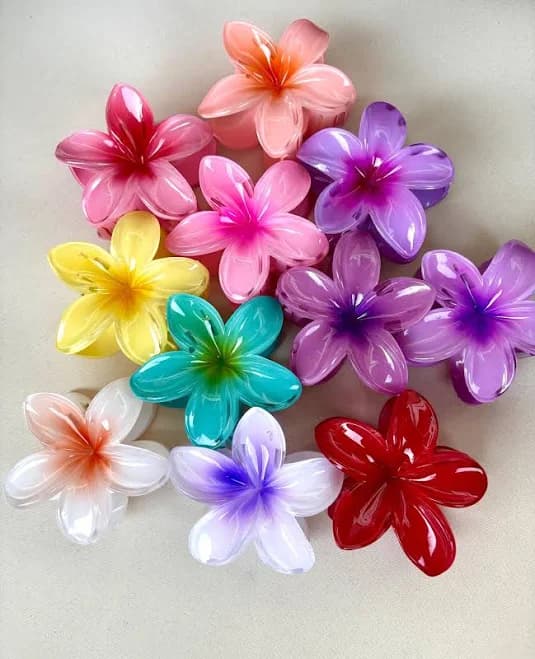 Hibiscus Flower Hair Clip