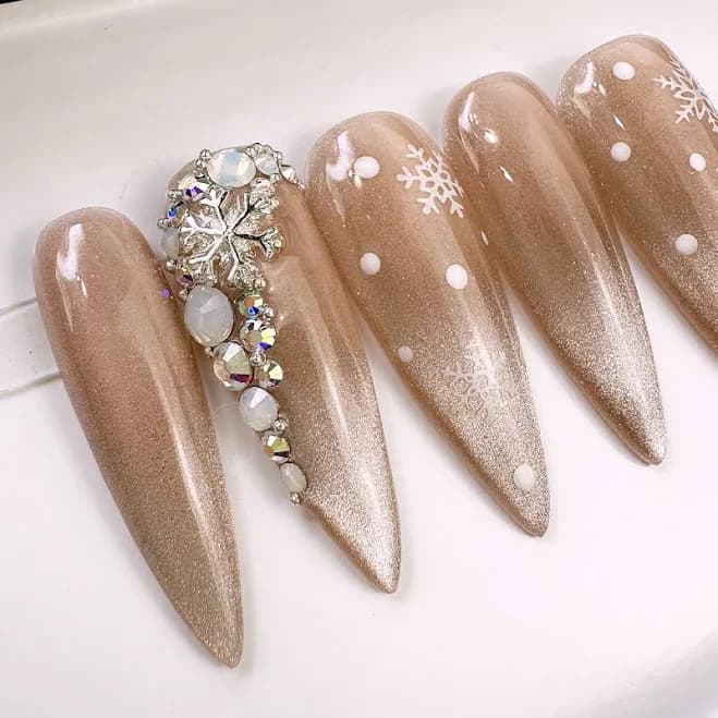 Happy Face Press On Nails