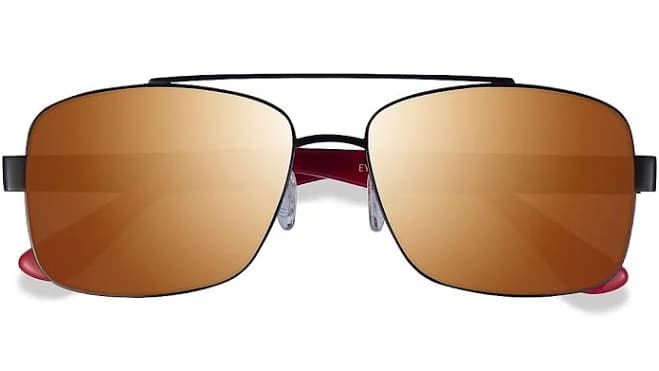 Aviator Metal Sunglasses with 1.6 Basic Tint Lenses