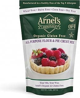 All Purpose Flour & Pie Crust Mix, Certified Gluten free, Organic, non-GMO Verified, Certified Kosher, Gluten Free Baking, 2 Pounds