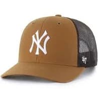 Carhartt Men's New York Yankees Mesh MVP Adjustable Trucker Snapback Hat