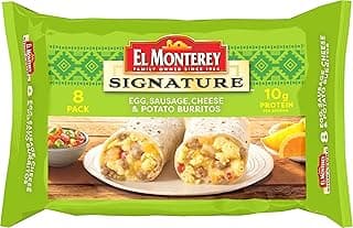 Signature Egg, Sausage, Cheese & Potato Breakfast Burrito, 36 Oz (Frozen)