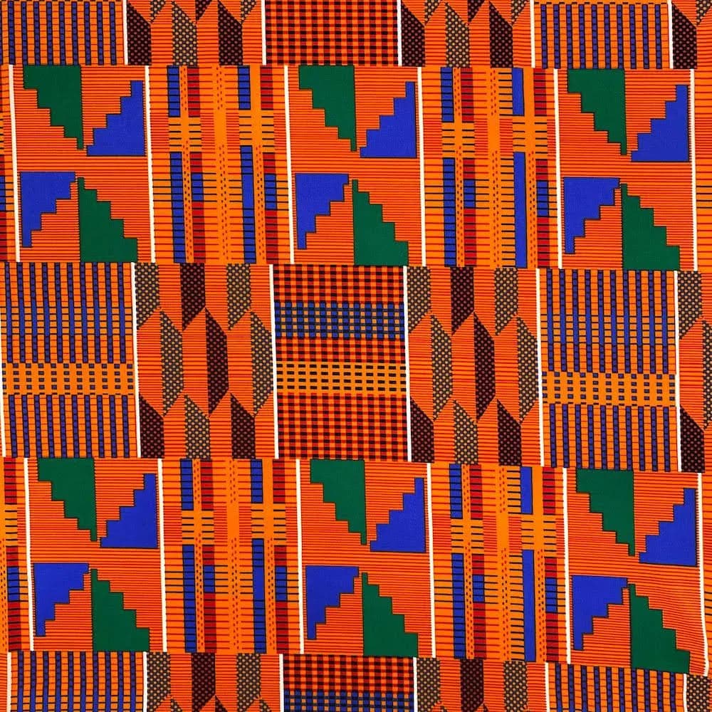 Kente African Print Ity Fabric