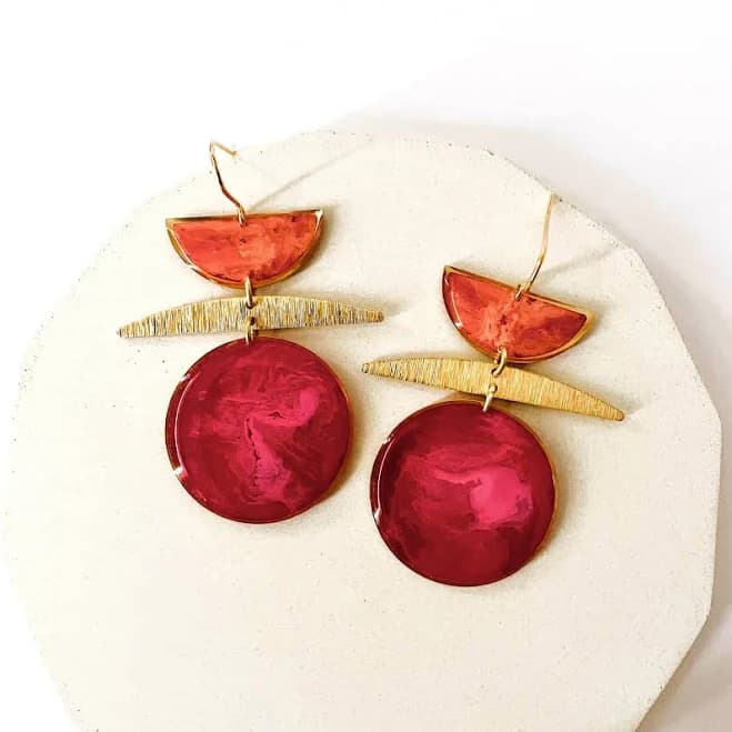 Lightweight Statement Dangle Earrings