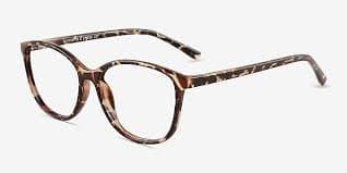 Sloane Cat Eye Light Tortoise Full Rim Eyeglasses | Eyebuydirect