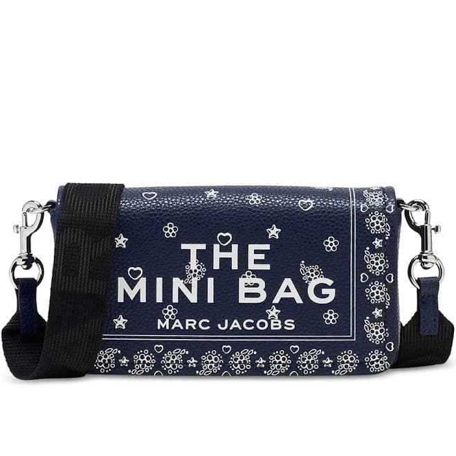 Marc Jacobs Women's Bandana Mini Leather Crossbody Bag