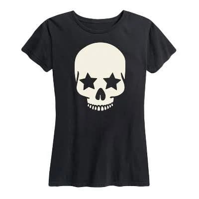 Star Skull Graphic T-Shirt