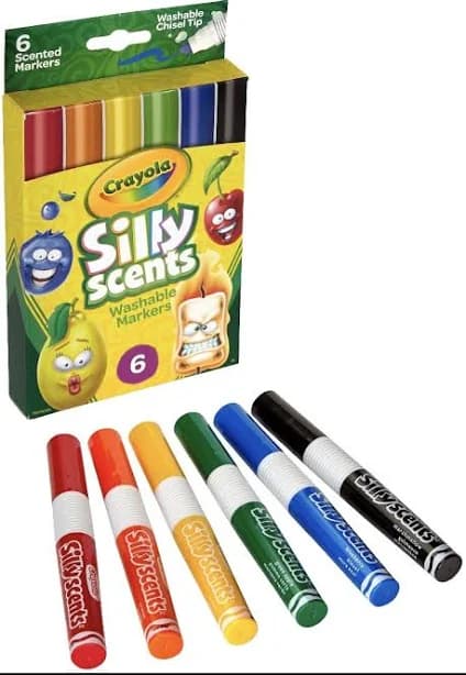 Crayola Silly Scents Chisel Tip Washable Markers