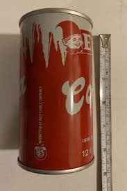 Vintage 1960s Elf Cola Soda Tin Can Sealed NOS Empty Display | eBay