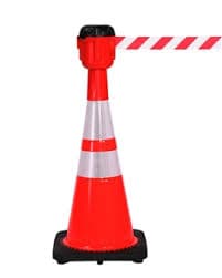 ConePro 600 - 20' ft. Retractable Barrier | Queue Solutions