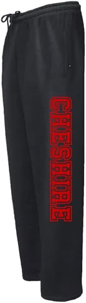 Cheshire Sweatpants with Red Leg Logo