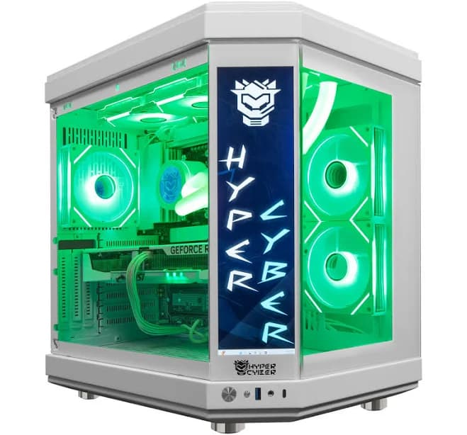 Hyper Cyber Ultra White+ |AMD Ryzen 7 7800X3D NVIDIA GeForce RTX 5060 TI 16GB