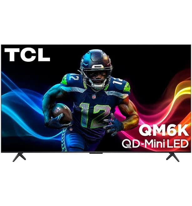 TCL Class QM6K Series QD-Mini LED QLED 4K UHD Smart Google TV
