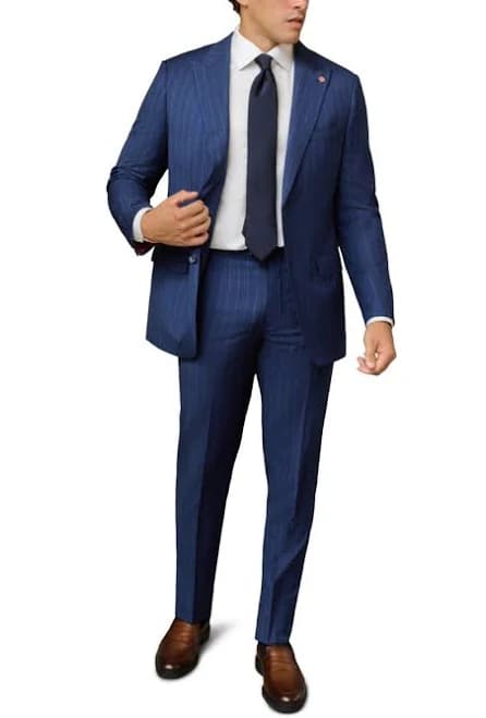 Pinstripe Suit
