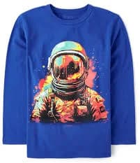 The Children's Place Boys Astronaut Graphic T-Shirt