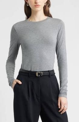 Nordstrom Long Sleeve Crewneck T-Shirt