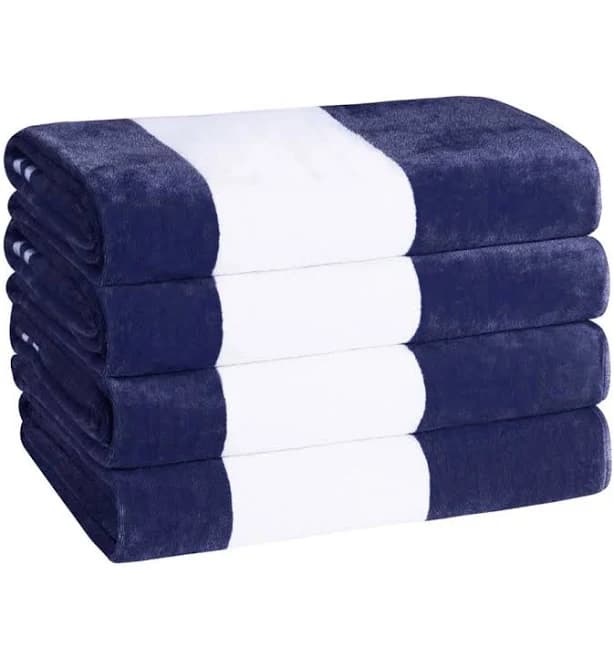 Birch Lane Calheta Oversized Cabana Stripe Beach Towels