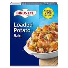 Birds Eye Loaded Potato Bake, Frozen Side