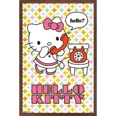 Hello Kitty Hello Wall Poster 22.375 inch