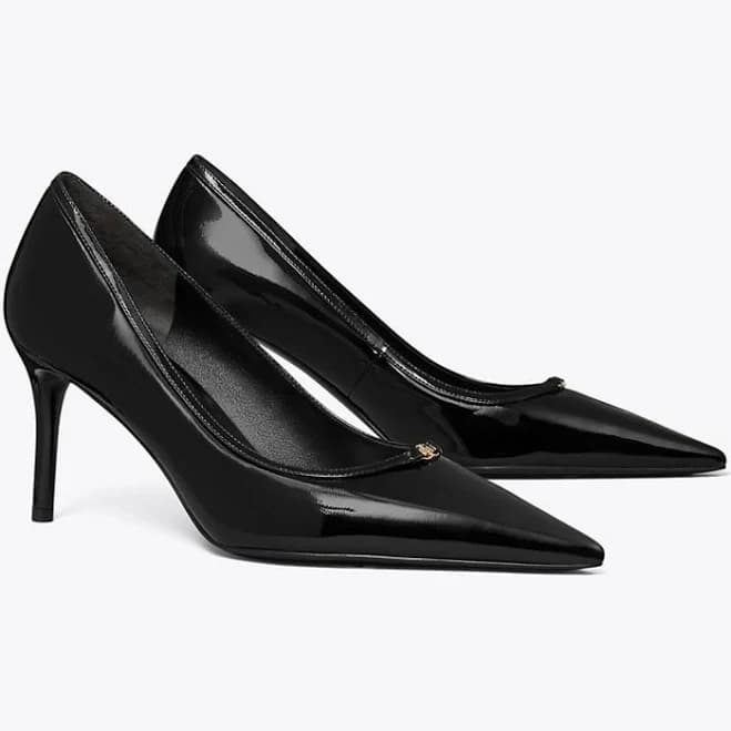 Tory Burch Women's Double T Buckle Pump