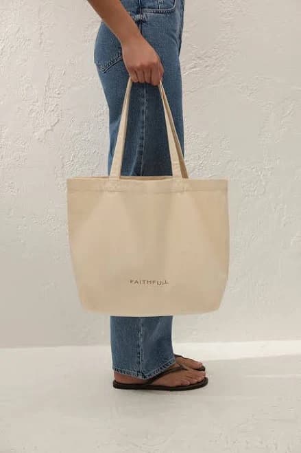 Faithfull Women's Canvas Tote Bag