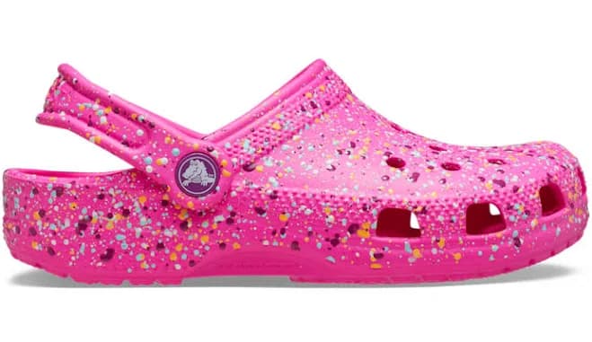 Crocs Kids' Classic Paint Splatter Clog