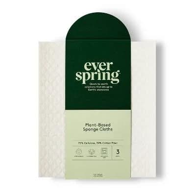 Everspring Plant-Based Dish Sponge Cloths