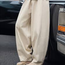 TFETTERS Brand 2025 Men's Casual Pants Summer New Split Structure Design Crotch Loose Curved Tapered Oversize Mans Trousers - AliExpress 200000343