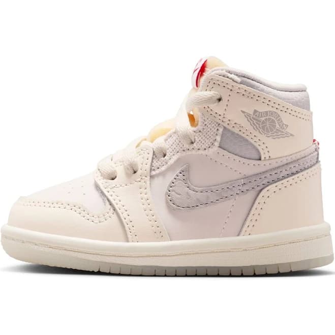 Toddler Air Jordan 1 Retro High OG "Sail University Red" Shoes