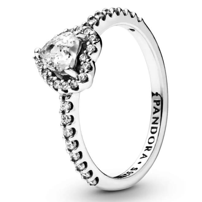 Pandora Elevated Heart Ring