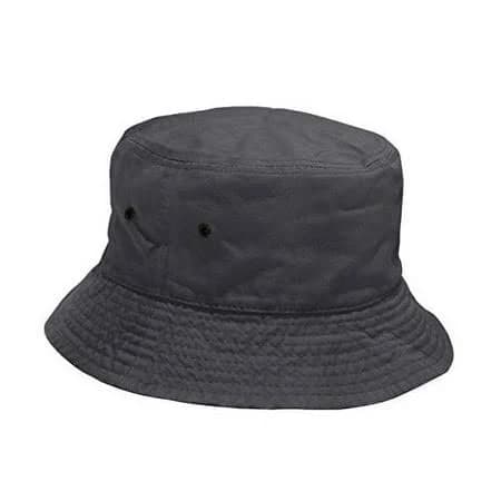 Newhattan Short Brim Visor Cotton Bucket Sun Hat