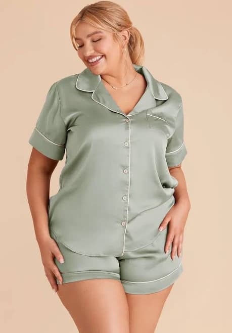 Birdy Grey Jonny Satin Pajama Set