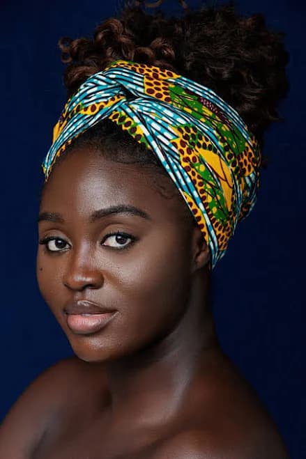 Adinkra Expo Naira Ankara Print Head Wrap