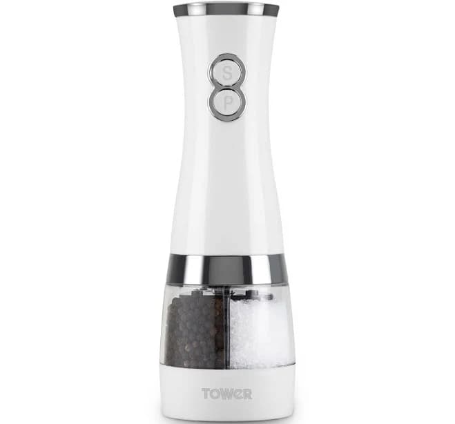 Tower T847004B Electric Salt and Pepper Mills