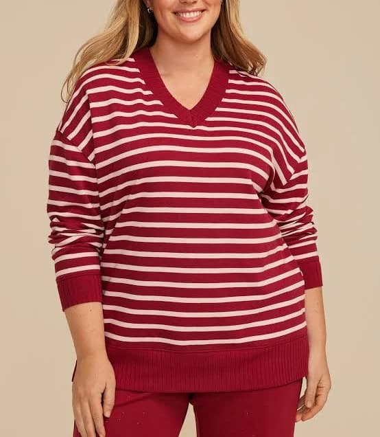 maurices Plus Size Willowsoft Relaxed Fit Sweatshirt