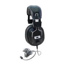 Amazon.com: Califone 3068AV Switchable Stereo/Mono Over-Ear Headphones, 3.5mm and Adapter Plug, Black : Electronics