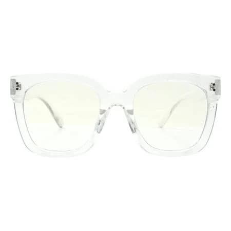 PASTL Unisex Clear Light Filtering Lens Glasses