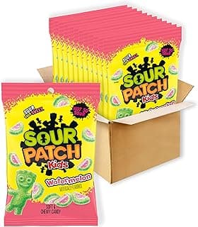 Watermelon Soft & Chewy Candy, Bulk Candy, 12 - 8 oz Bags