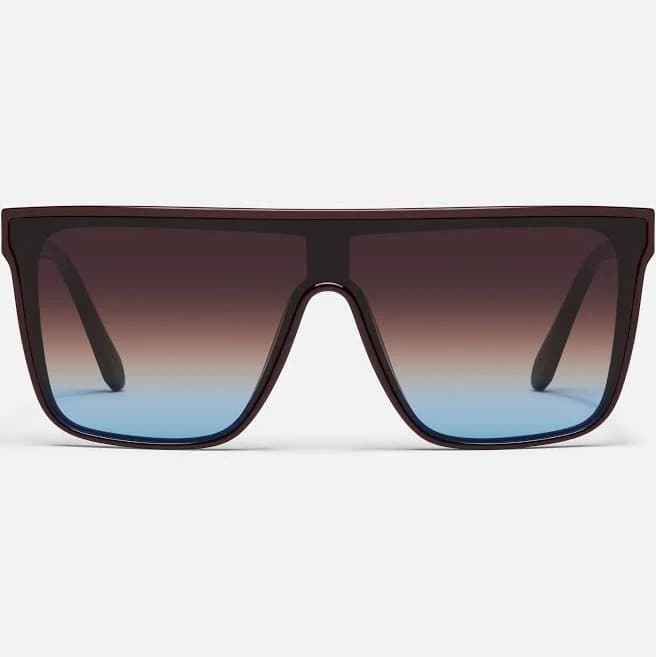 Nightfall Women's Flat Top Shield Sunglasses
