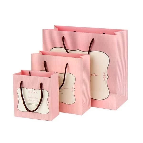 Promotional Custom Full Color Paper Gift Bags