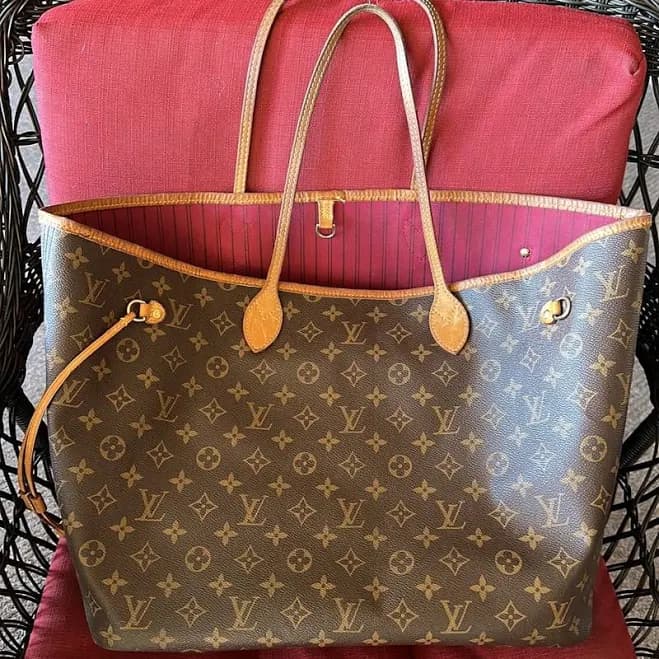Louis Vuitton Neverfull NM Monogram Canvas Tote Bag