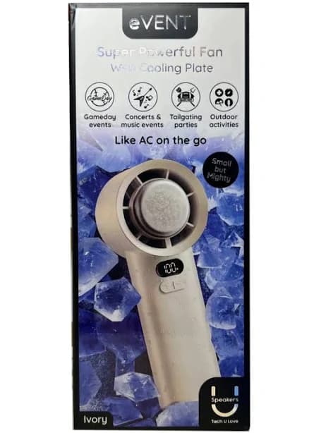 EVENT Powerful Handheld Fan - Grey