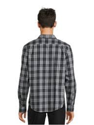 George Men's Long Sleeve Poplin Button-Up Shirt - Walmart.com