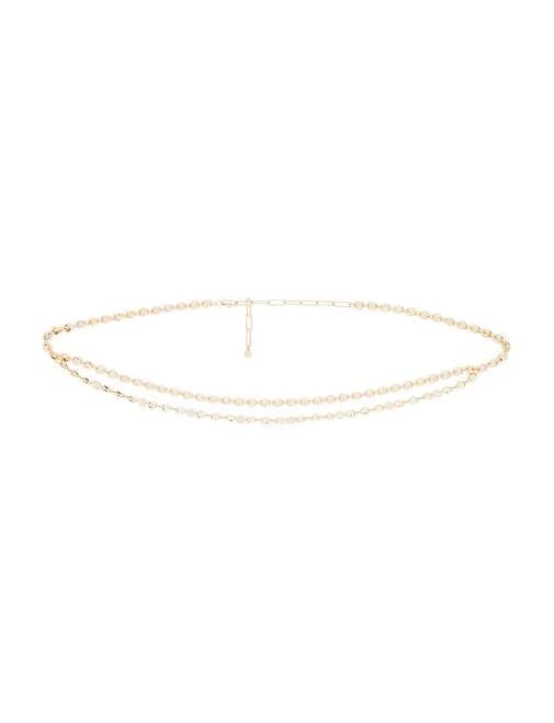 Ettika Metallic Chain Belt