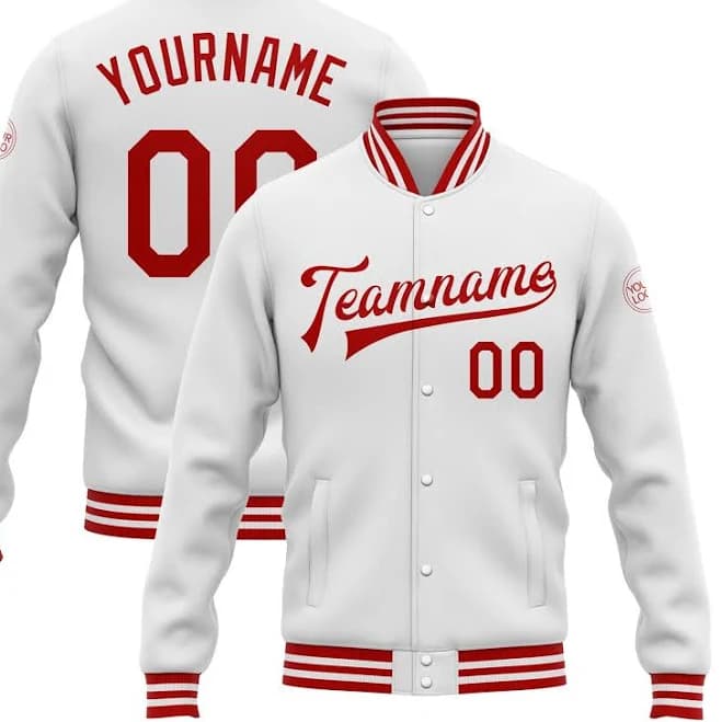 Custom Men's Varsity Letterman Bomber Jacket