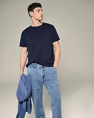 Express Men's Perfect Pima Cotton Crew Neck T-Shirt