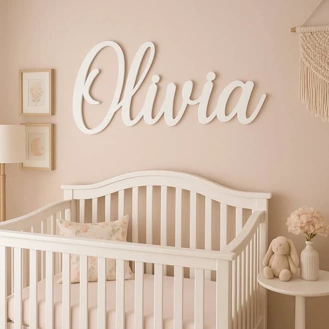 Personalized Baby Name Sign
